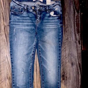 Skinny capri jeans size 1